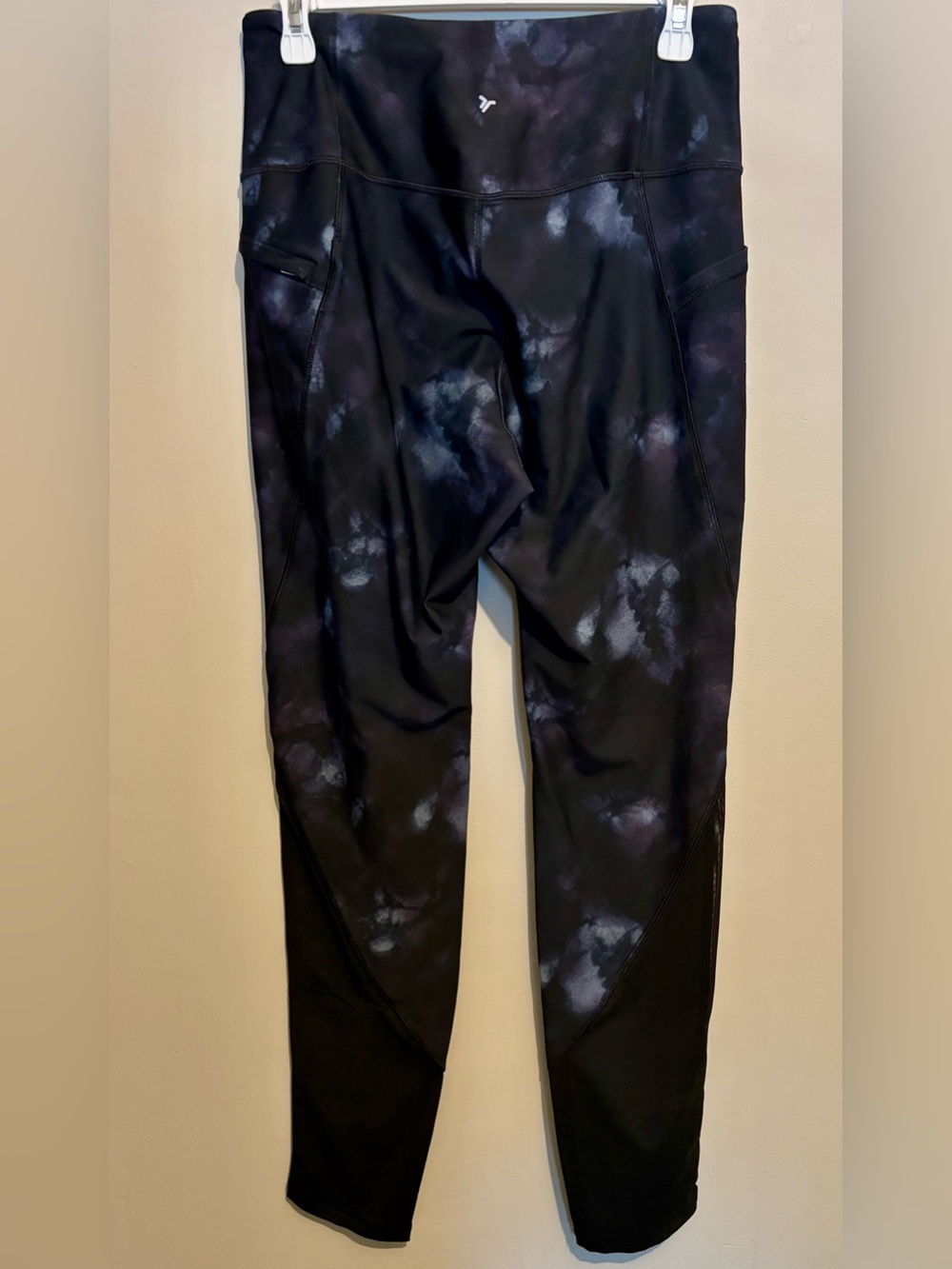 Old Navy Black Tie-Dye Leggings